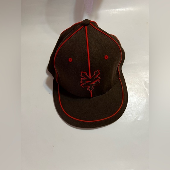 Zoo York fitted Dad baseball hat size S /M made in Dominican Republic brown - Picture 3 of 13